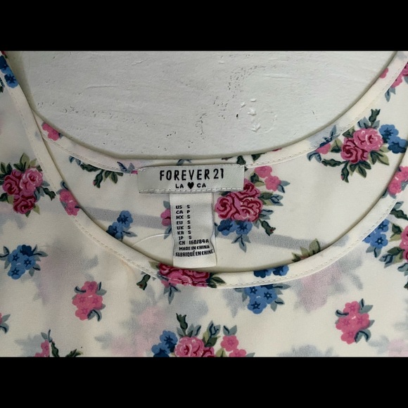 Floral Summer Tunic Tank!! - Picture 3 of 3